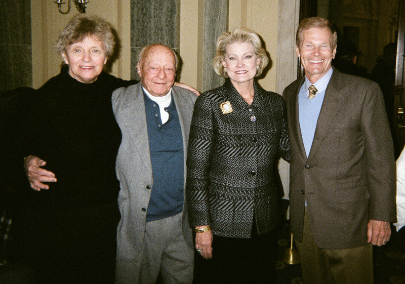 Senator Bill Nelson Photographed with Stetson Kennedy.